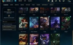 Conta ouro 2 com 29 Champs e 3 Skins ( EMAIL NÃO VERIFICADO)