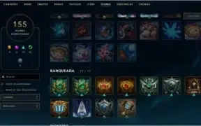 Conta Plat - Todos campeões - 97 skins - 0 bans