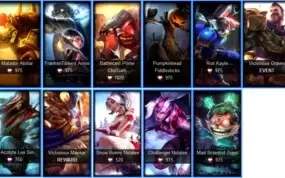 Conta LOL - Ouro 2 Solo/ Ouro 5 Flex / 63 Champs / 10 skins