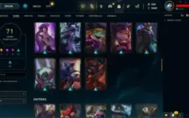 Conta LOL LVL 161 | 113 Campeões| 71 Skins |UNRANKED| 2015