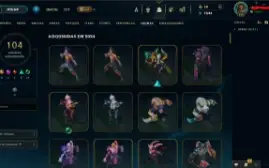 Conta League Of Legends De 2014