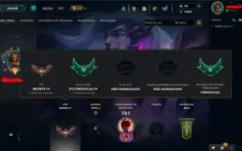 Conta League Of Legends De 2014
