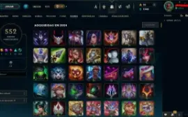 Conta League Of Legends De 2014