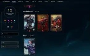 Conta Season 3 (Plat IV) com Aatrox e Orianna Vitoriosos