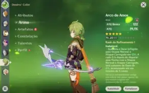 Ar 52-Neuvillete C1 + Arma, Furina, Nahida, Arle +2 Armas T5