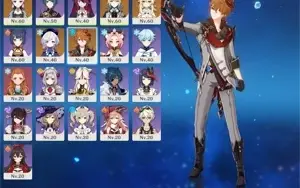 ✨Ayaka, Childe, Jean, Qiqi, Espada Aspera Ar37✨