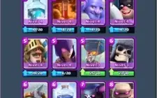 Conta Clash Royale lvl 11 - Todas lendarias exceção a Bandid