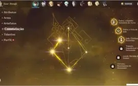 Conta Genshin AR50 - Zhongli C3, Qiqi, Livro 5* e +