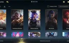 Conta Wild Rift Diamante