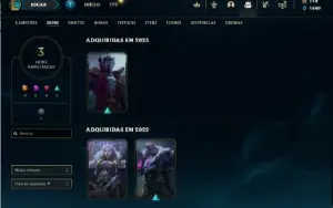 Conta League Of Legends Smurf