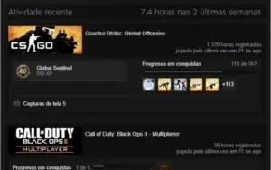 CONTA DE CSGO + LEVEL 30 STEAM