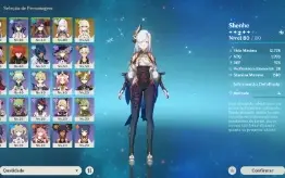 Ayaka + Assinatura/ Shenhe + Assinatura/ Mona/ + 130 Desejos