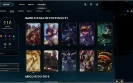 LEAGUE OF LEGENDS LV35 GOLD4 210 SKINS FULL CHAMPS 42K IP