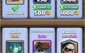 CONTA CLASH ROYALE TODAS AS CARTAS MESTRE 1 QUASE LEVEL 12