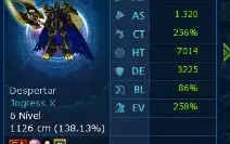 Conta La Dmo Omega, 140 Com Luceshin, Aoa, Db, Susano + Vice