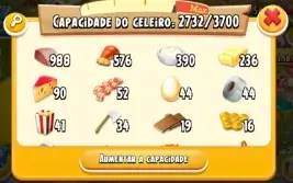 Conta HayDay nivel 47