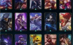 CONTA DE E-GIRL LEAGUE OF LEGENDS