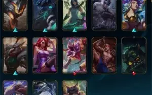 Conta de League of Legends Diamante 2 200 skins 2013