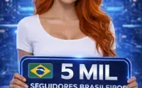 5 mil seguidores brasileiros
