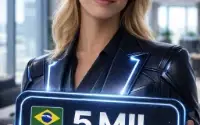 5 mil seguidores brasileiros