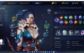 VENDO CONTA MIR4 MAGO LEVEL 71 80k+ PODER SA 93