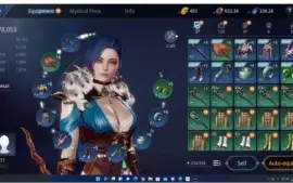 VENDO CONTA MIR4 MAGO LEVEL 71 80k+ PODER SA 93