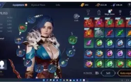 VENDO CONTA MIR4 MAGO LEVEL 71 80k+ PODER SA 93