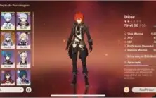 Conta Genshin AR31 - Diluc + Razor + 13 personagens