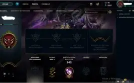 CONTA LEVEL 30 UNRANKED COM 51 CHAMPS TOP