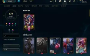Conta League Of Legends