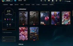 Conta League Of Legends