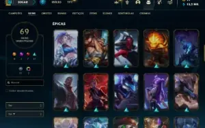 Conta League Of Legends