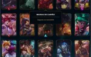 Conta League of Legends LVL 326, 84 skins (w/ skins raras).