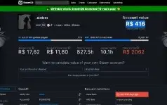 Steam Account 128 jogos (vac ban)