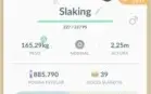 Conta Pokémon lvl 32 muita poeira