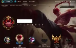 Vendo conta no League of Legends