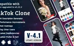 Clone do TikTok |  Mobile App para Android & iOS v4.1