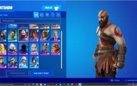 CONTA FORTNITE SEASON 5 E 6 MAIS SKINS TOPS