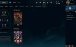 Conta Lol Diamante 3, 136 Skin, Faltando 25 Champ