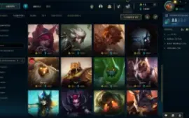 Conta Lol Diamante 3, 136 Skin, Faltando 25 Champ