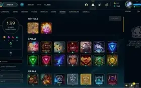 Conta de lol com 2000 reais gastos