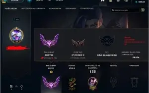 conta lol mestre