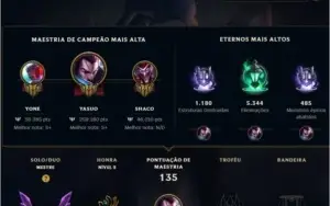 conta lol mestre