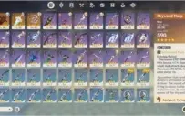 Genshin Impact conta Ar52 - Albedo+Childe+Jean+Qiqi+3 T5