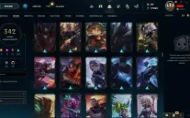 conta League of Legends 341 skins d4