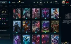 conta League of Legends 341 skins d4