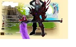 CONTA AQW; PRATICAMENTE TODOS HARDFARMS; RANK 10 ALL FACÇÕES
