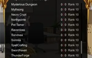 CONTA AQW; PRATICAMENTE TODOS HARDFARMS; RANK 10 ALL FACÇÕES