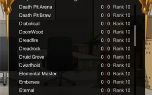 CONTA AQW; PRATICAMENTE TODOS HARDFARMS; RANK 10 ALL FACÇÕES