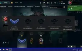 Conta lol Smurf Diamante 2 68% Win Rate